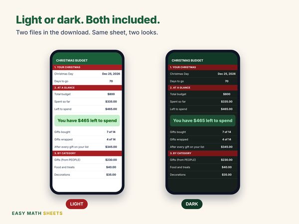 The dark version of the tracker